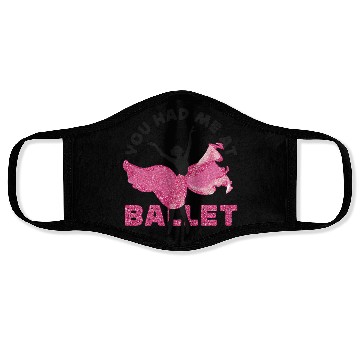 Discover Ballet Dancer Dance Girl Ballerina Face Masks