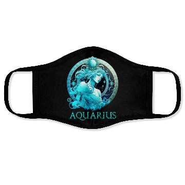 Discover Embrace Your Aquarius Identity: Aquarius Pride Zod Face Masks
