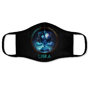 Discover Embrace Your Libra Identity: Libra Pride Zodiac Face Masks