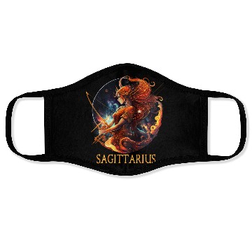 Discover Embrace Your Sagittarius Identity: Sagittarius Pri Face Masks