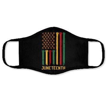 Discover US Flag Juneteenth Face Masks