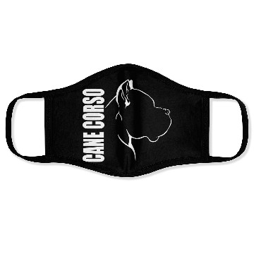Discover Proud Cane Corso Profile dog mom Face Masks