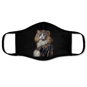 Discover American Curl Princess Cat Breed Portrait Royal Re Face Masks