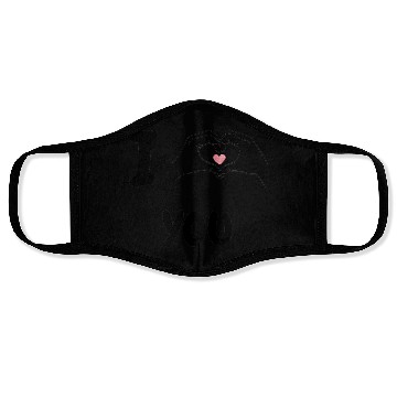 Discover I love you Face Masks