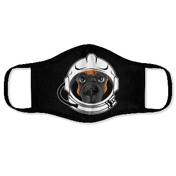 Discover Great Dane Astronaut Face Masks