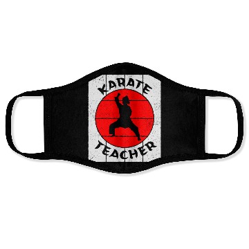 Discover Female Karate Teacher Face Masks