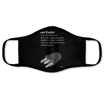 Discover Ivan Exploit - 3D CAD Speedmodeling - US version Face Masks