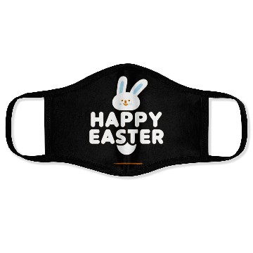 Discover Happy Easter Bunny Face Masks