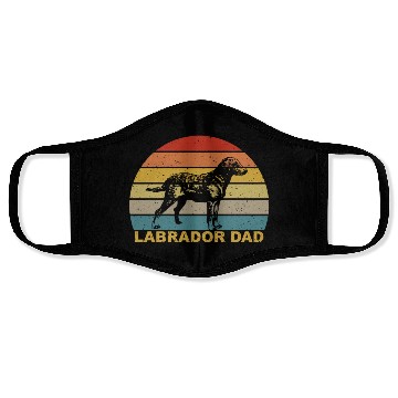Discover Labrador Dad For Labrador Lover Face Masks