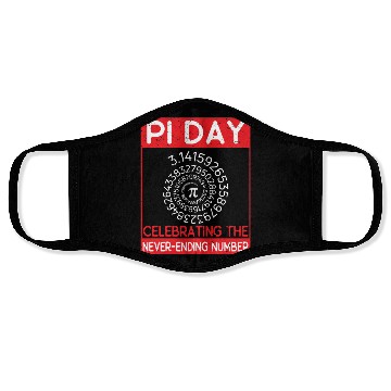 Discover Pi Day: Celebrating the never-ending number Face Masks