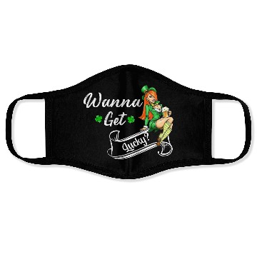 Discover Wanna Get Lucky? St. Patrick's Day Face Masks