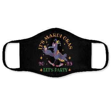 Discover It's Mardi Gras 2023 Lets Party Face Masks