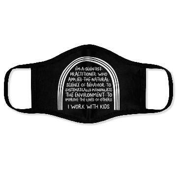 Discover Behavioral Analyst Face Masks, I'm A Scientist I Work