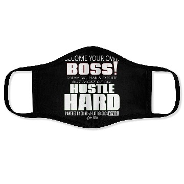 Discover Become Your Own Boss (Branded) Face Masks