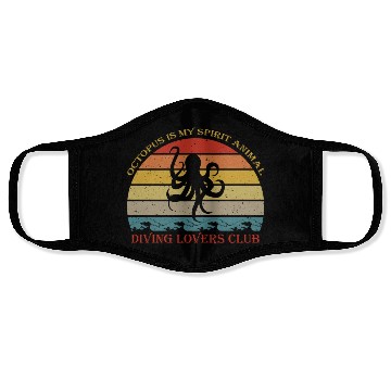 Discover Octopus Lover Face Masks