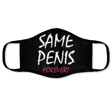 Discover Same Penis Forever Bachelorette Wedding Bride Face Masks