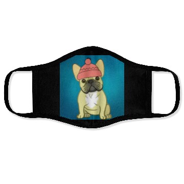 Discover French Bulldog #9 Face Masks