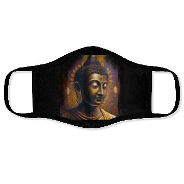 Discover Divine Serenity- God Buddha Portrait Face Masks