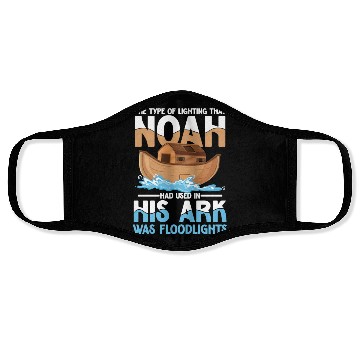 Discover Noah Had Used In His Ark Was Floodlights Face Masks