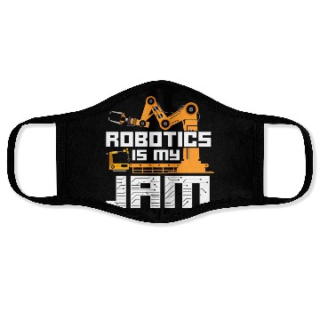 Discover Robot Robotics Engineer Vintage Face Masks