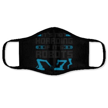 Discover Robot Robotics Engineer Vintage Face Masks