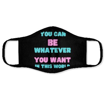 Discover positive mind fashion Face Masks