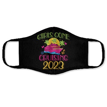 Discover Girls Gone Cruising 2023 Face Masks