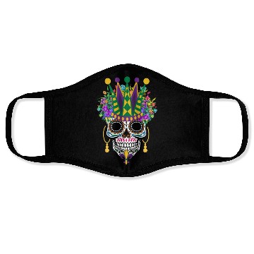 Discover Dia De Los Muertos Mardi Gras Costume Flower Sugar Face Masks