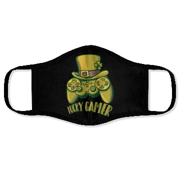 Discover Irish Video Game Controller Boys Gamer St Patricks Face Masks