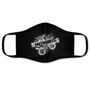 Discover Motocross Paint Splatter Face Masks
