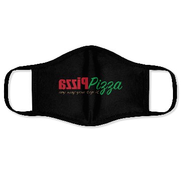 Discover Pizza Pizza Face Masks