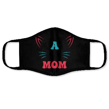 Discover Cat Mom Face Masks