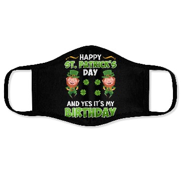 Discover St. Patrick's Day Birthday Face Masks