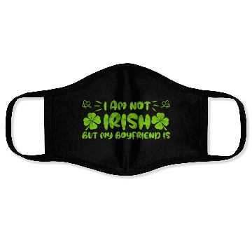 Discover Irish boyfriend St Patrick's Day Face Masks