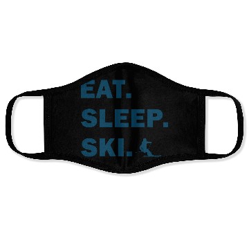 Discover Skiing and Snowboarding - Eat Sleep Ski Face Masks
