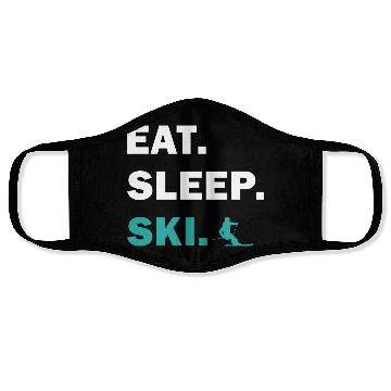 Discover Skiing and Snowboarding - Eat Sleep Ski Face Masks
