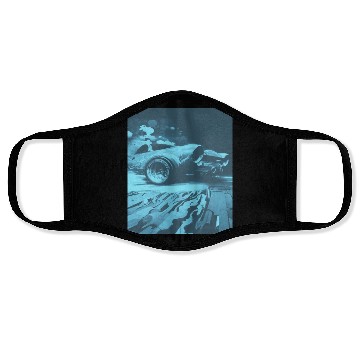 Discover Car Muscle Car Vintage Retro vintage Face Masks