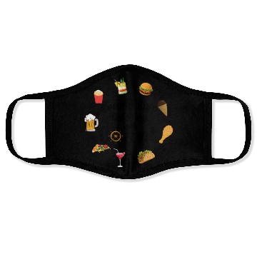 Discover Cruise Ship Calories Don't Count Apparel Face Masks