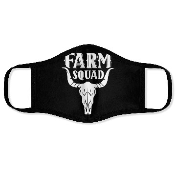Discover Farm Squad Farmers Ranch Farming Farmer Face Masks