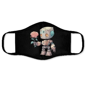 Discover Romantic Robot Gives Away Rose Face Masks
