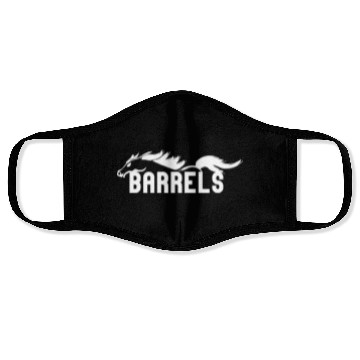 Discover Horse Barrel Racing Face Masks