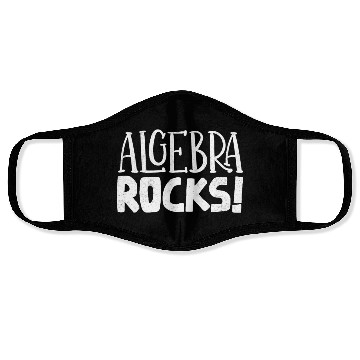 Discover Algebra, calculus, science, mathematics Face Masks