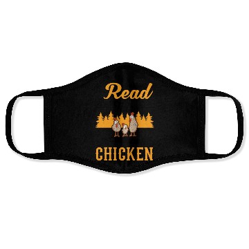 Discover Chickens Chicken Farm Farmer Face Masks