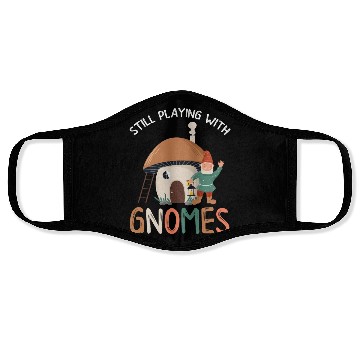 Discover Gnomes - Gnome Collecting - Gnome Collector Face Masks