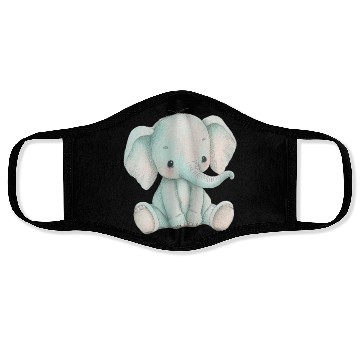 Discover Comic Baby Elefant Face Masks