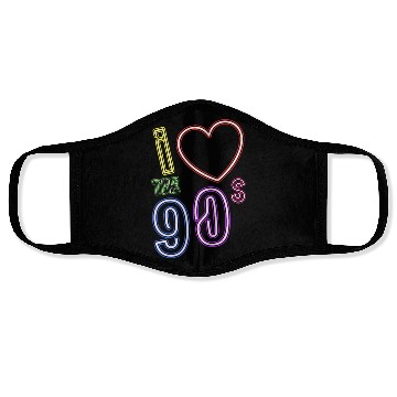 Discover i love 90s - Retro Old School Face Masks