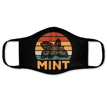 Discover Retro Mint Design Face Masks