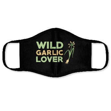 Discover Wild Garlic Lover Face Masks