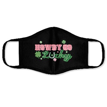 Discover Howdy Lucky Charm Face Masks