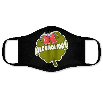 Discover Alcoholiday St Patrick's Day beer Face Masks
